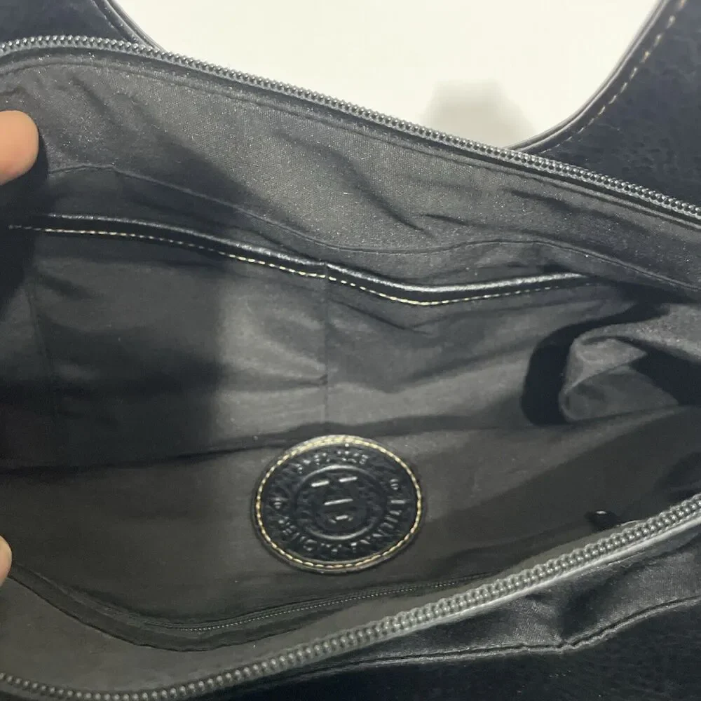 ETIENNE AIGNER Handbag: Brown Canvas Signature Logo Collection - Picture 13 of 16